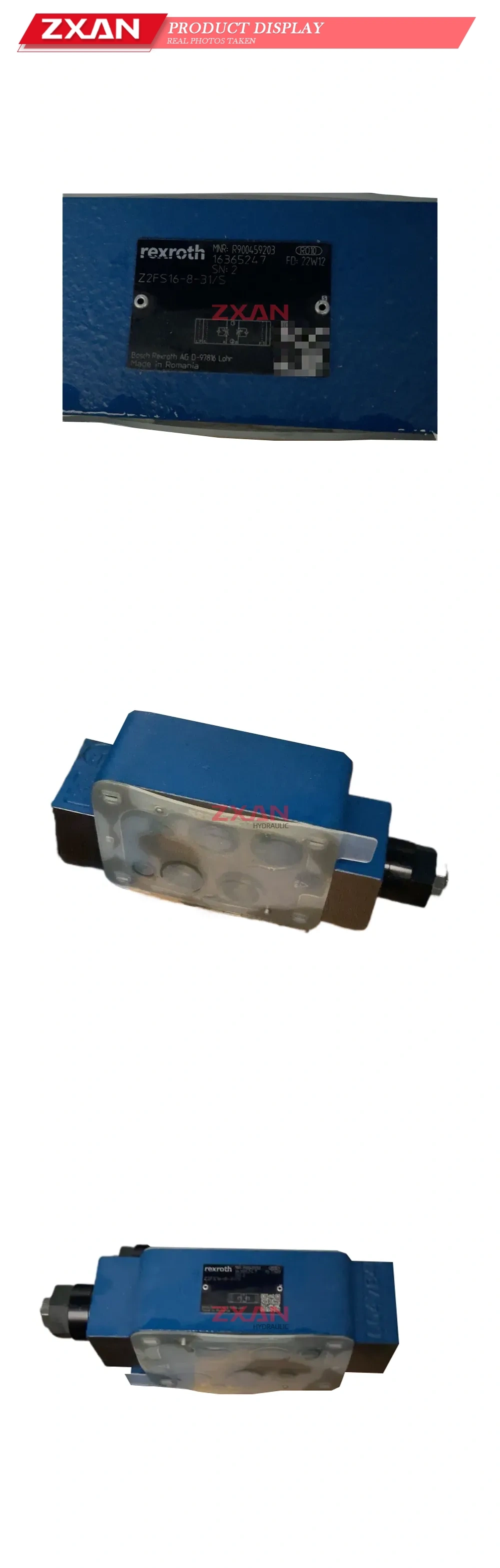 Rexroth Z2FS16-8-31/S Double Pilot-Operated Check Valve Description