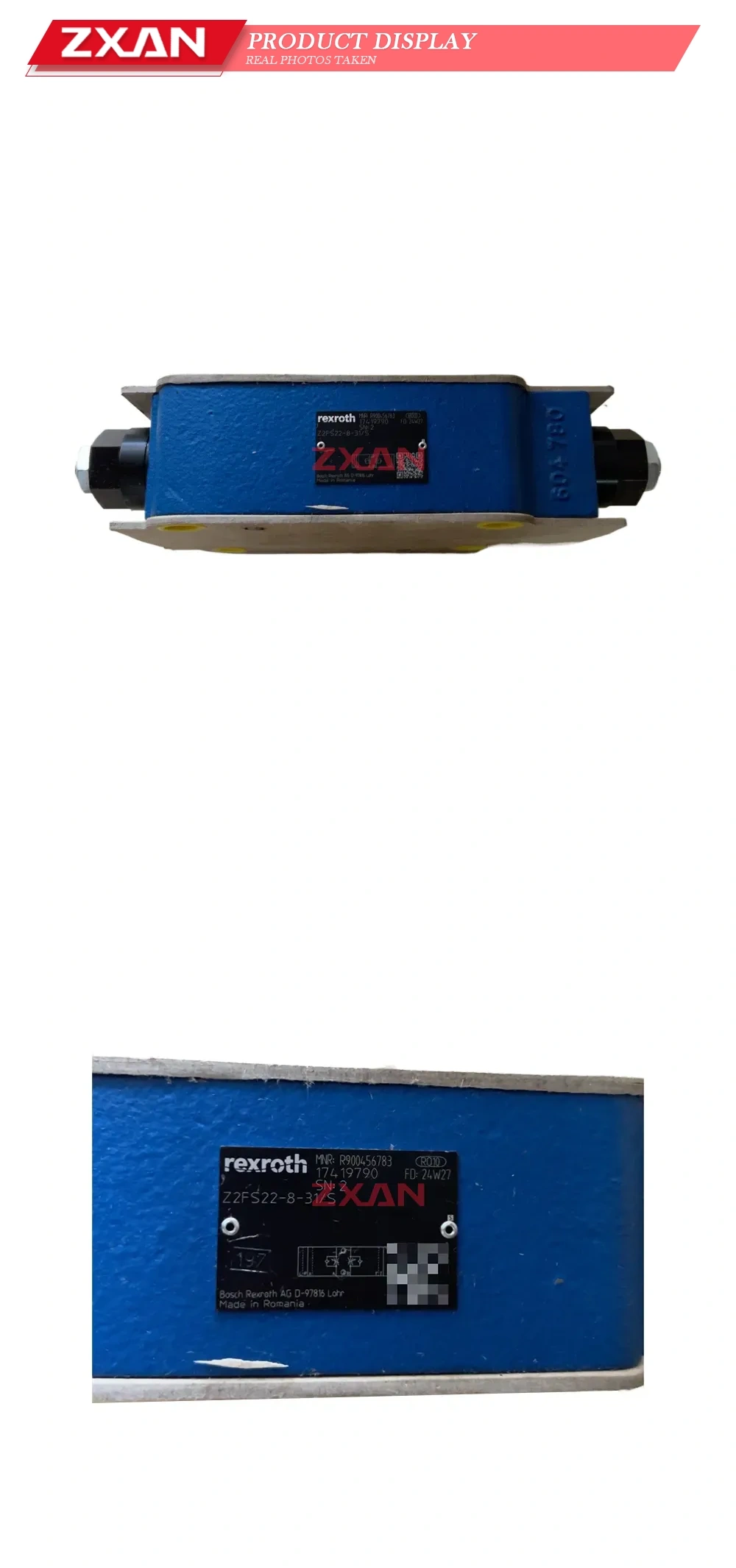 Rexroth Z2FS22-8-31/S Hydraulic Check Valve Description