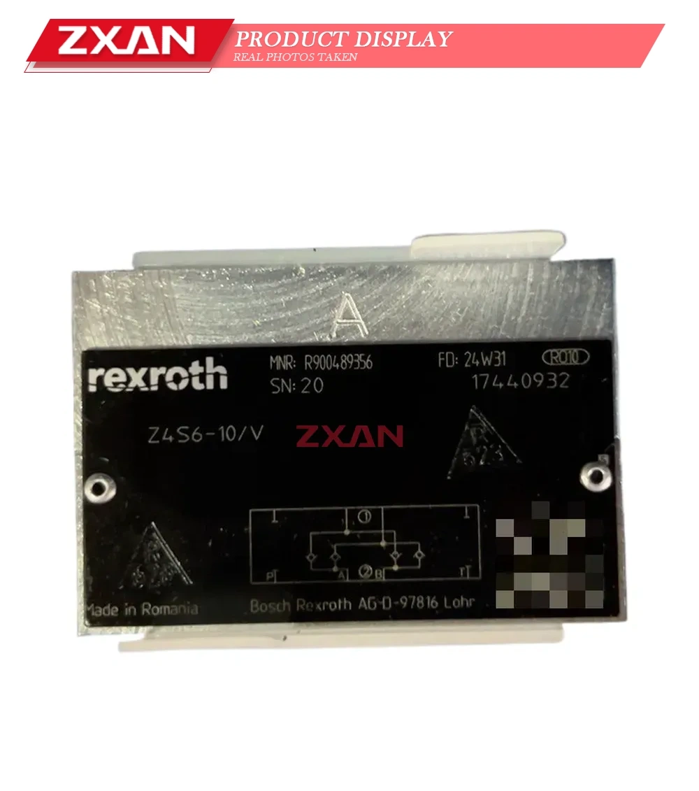 Rexroth Z4S6-10/V Pilot Operated Check Valve Description