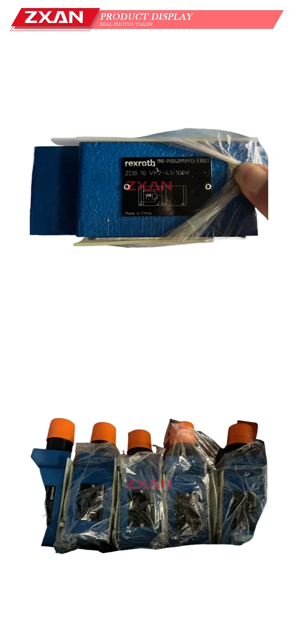 Rexroth ZDB 10 VP2-4X/100V Hydraulic Valve Description