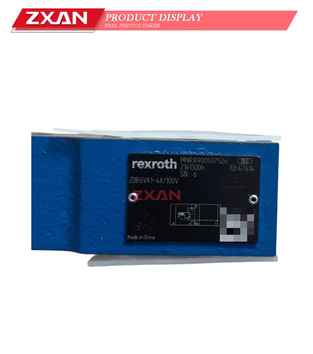 Rexroth ZDB6VA1-4X/100V Hydraulic Pressure Relief Valve Description