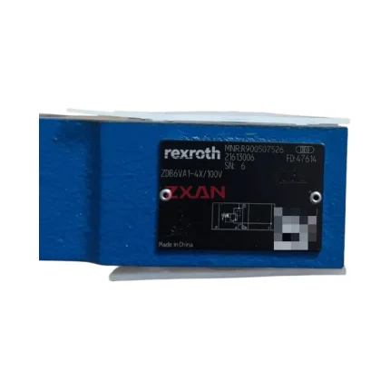 Rexroth ZDB6VA1-4X/100V Hydraulic Pressure Relief Valve