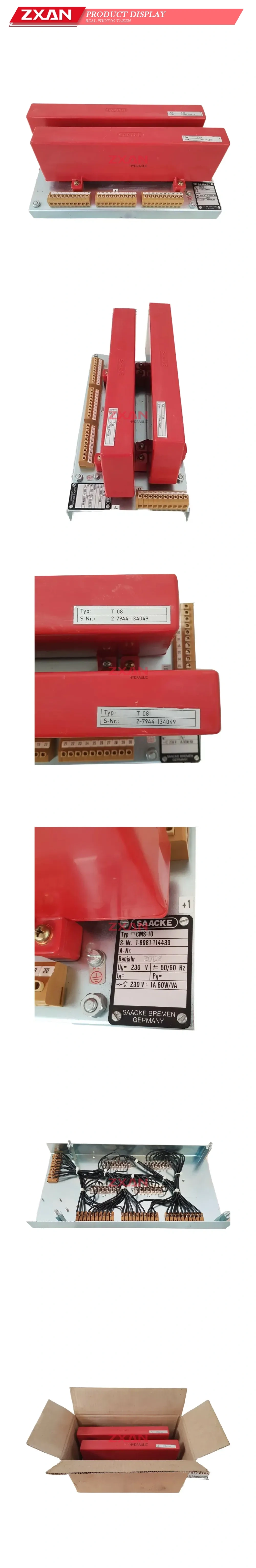 SAACKE CMS 10 Control Unit Assembly Description