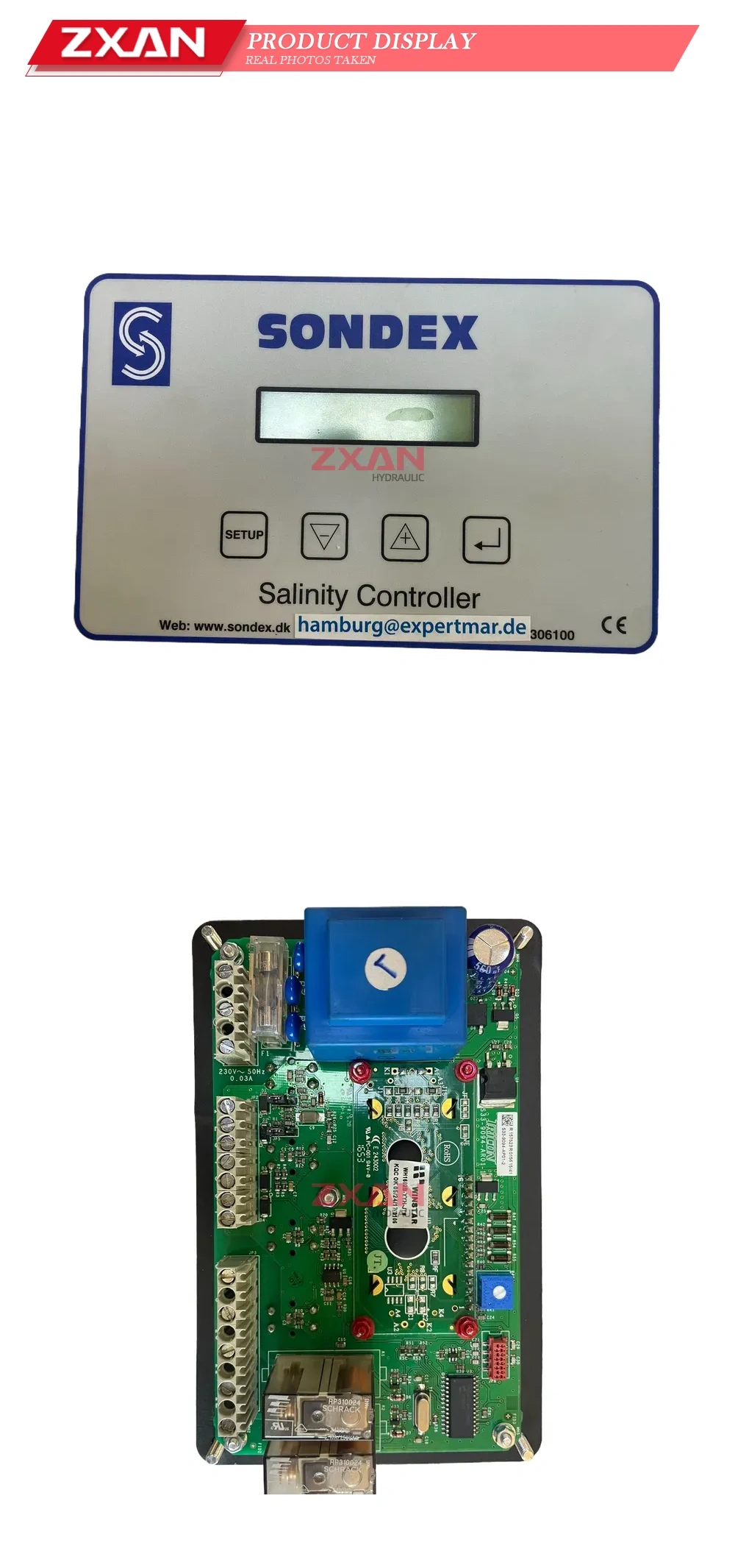 SONDEX 306100 Salinity Controller Description