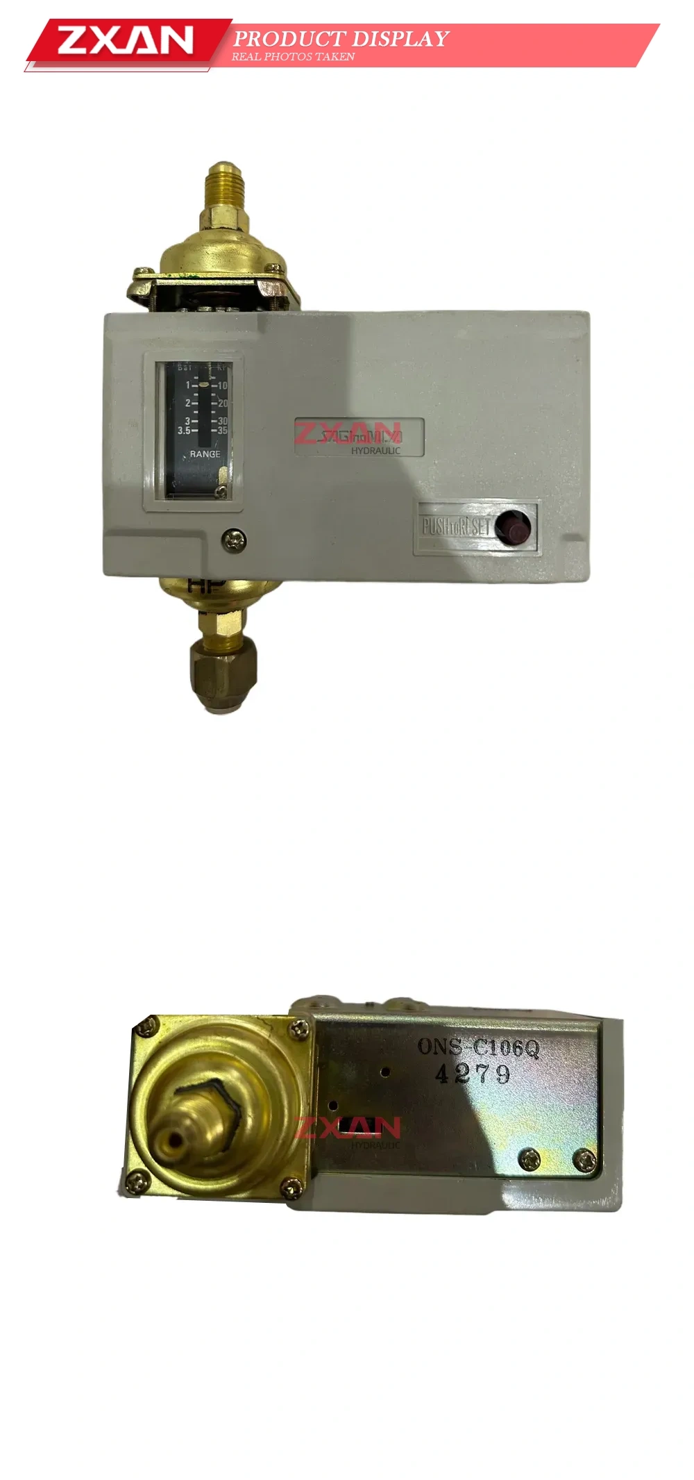 Saginomiya ONS-C106Q Oil Pressure Switch Description