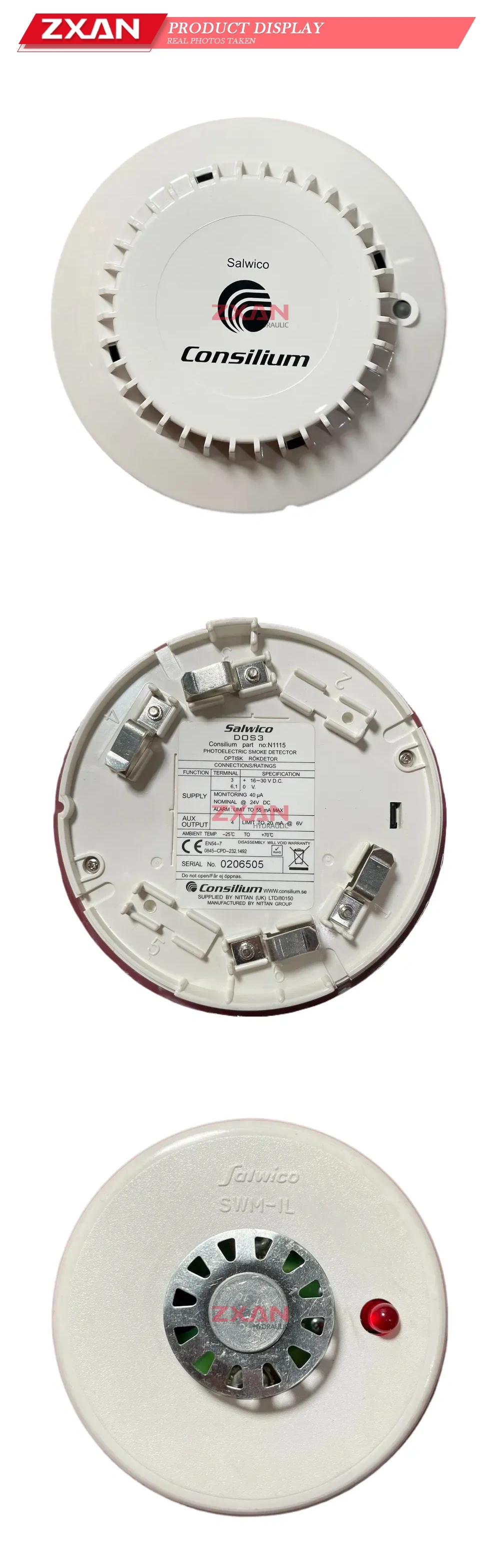 Salwico DOS3 Photoelectric Smoke Detector Description