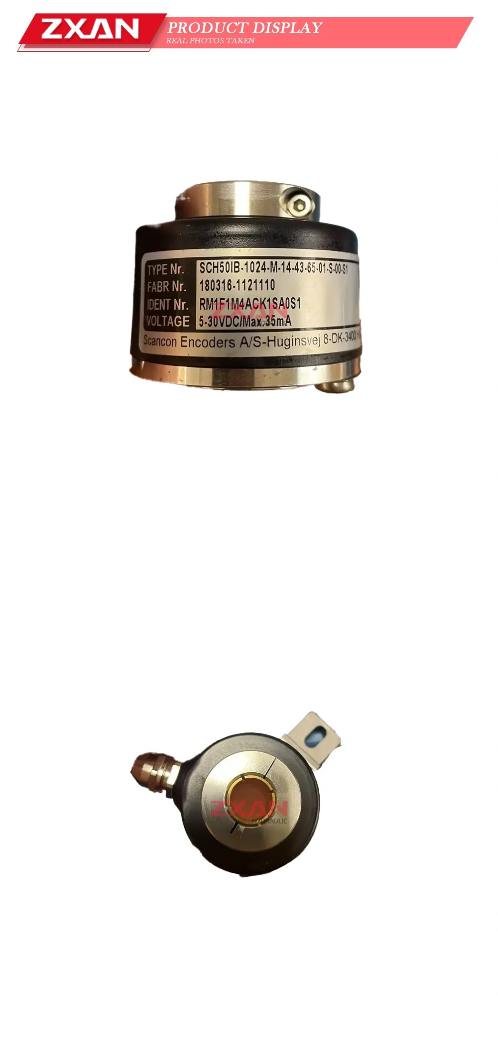 Scancon SCH50IB-1024-M-14-43-65-01-S-00-S1 Angle Encoder Description