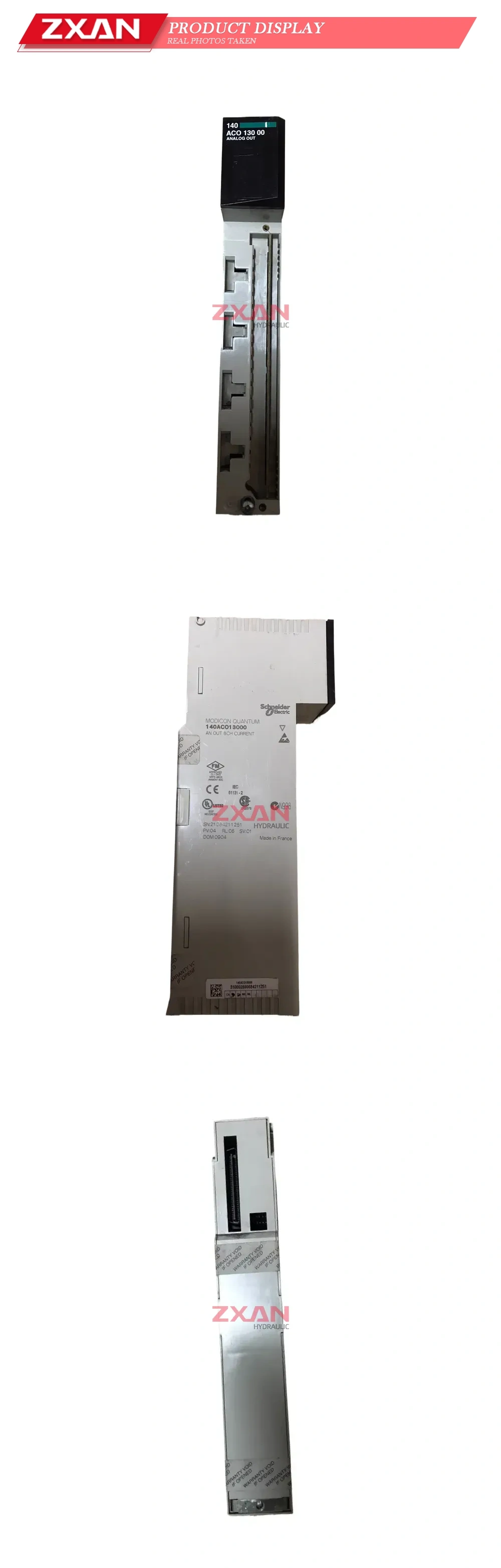 Schneider Electric 140ACO13000 Modicon Quantum Analog Output Module Description