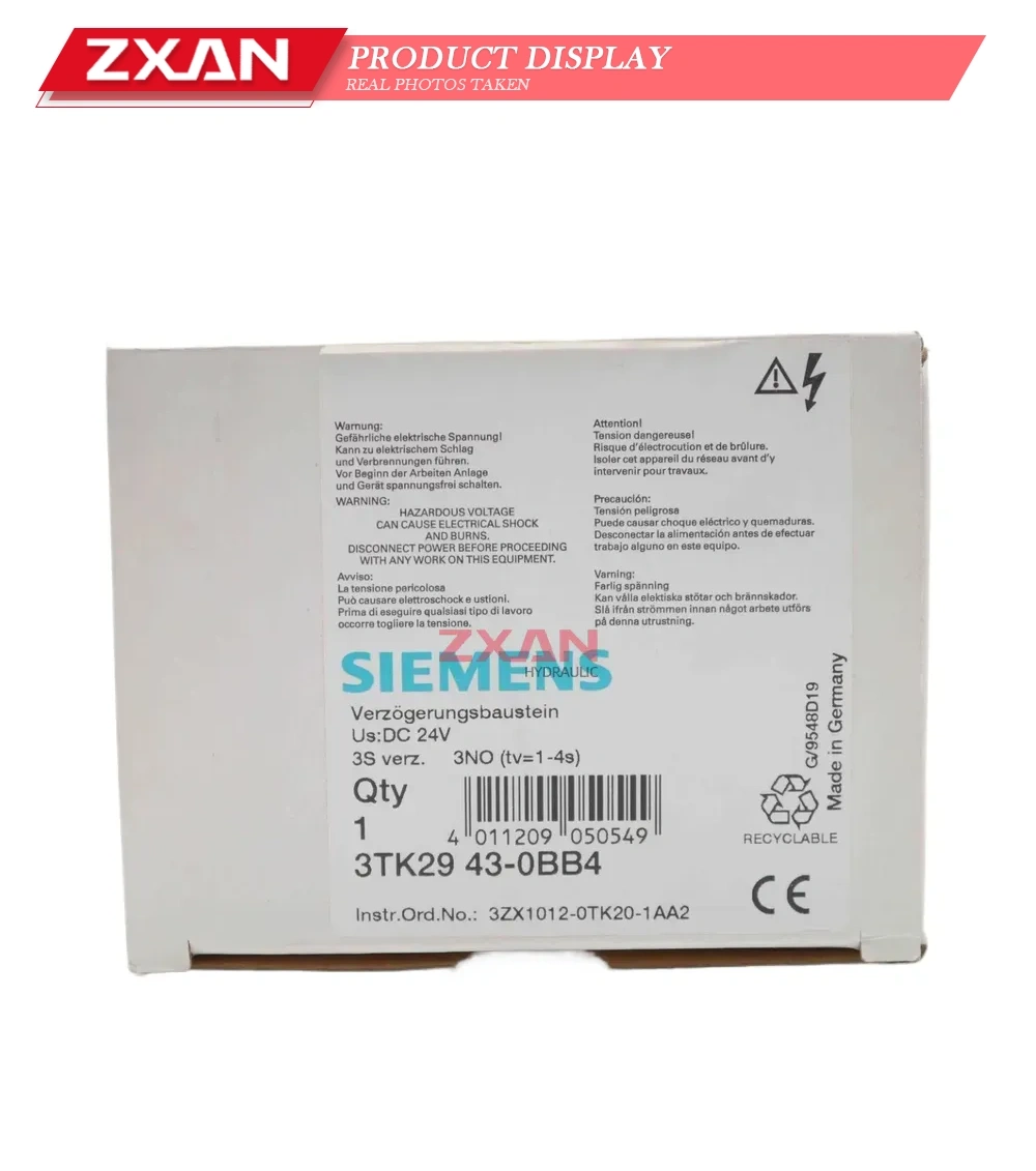 Siemens 3TK29 43-0BB4 Time Delay Relay Module Description