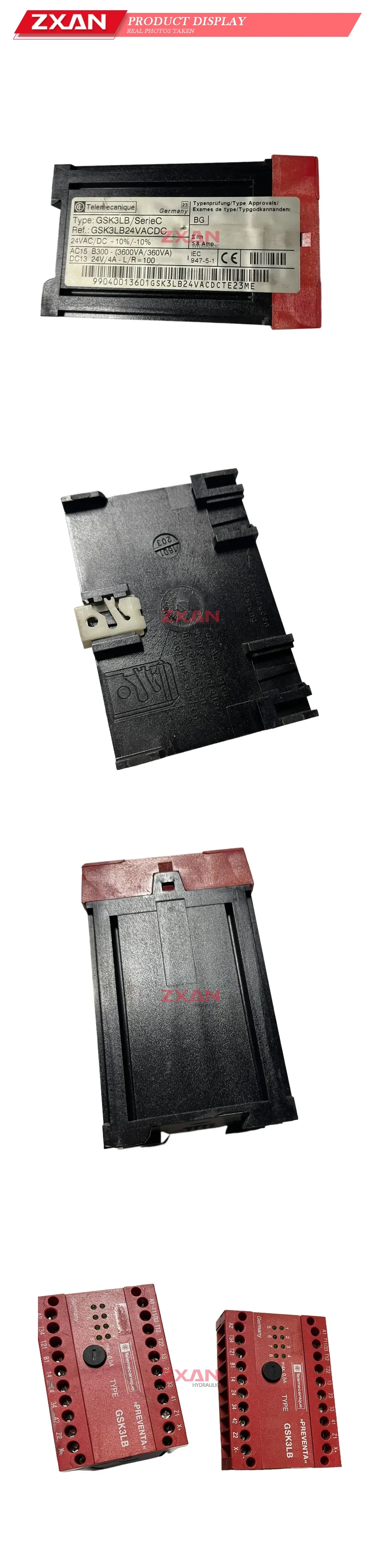 Telemecanique GSK3LB24VACDC Safety Relay Module Description