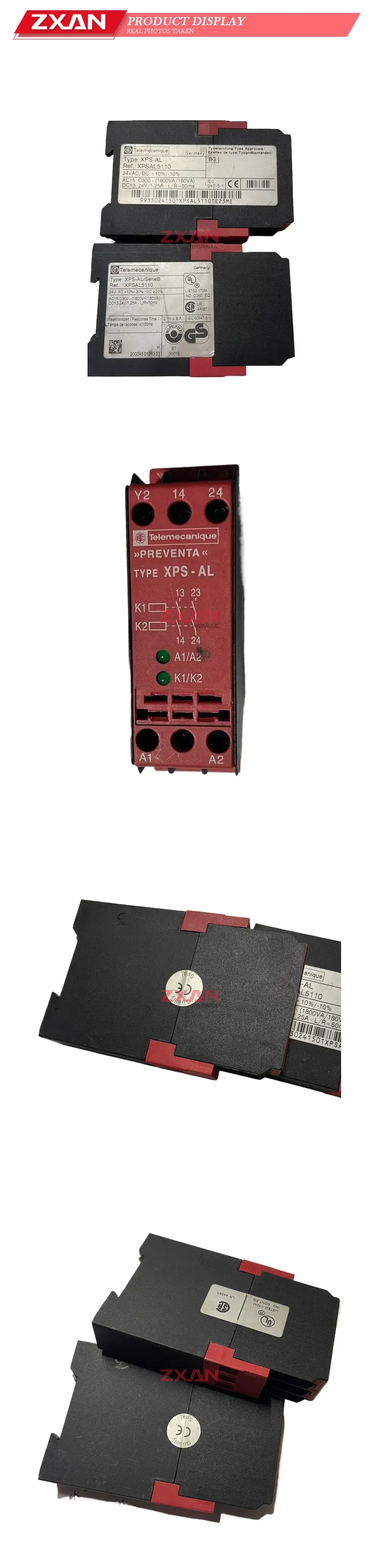 Telemecanique XPSAL5110 Safety Relay Module Description