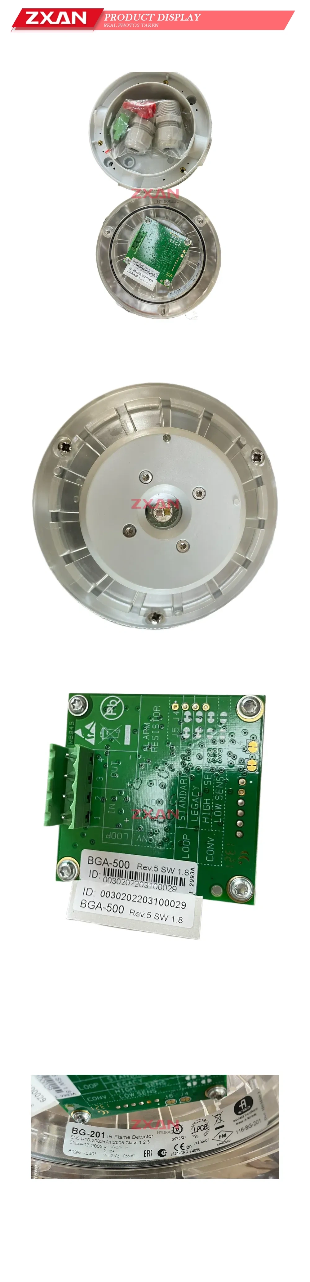 Tyco BG-201 IR Flame Detector Description