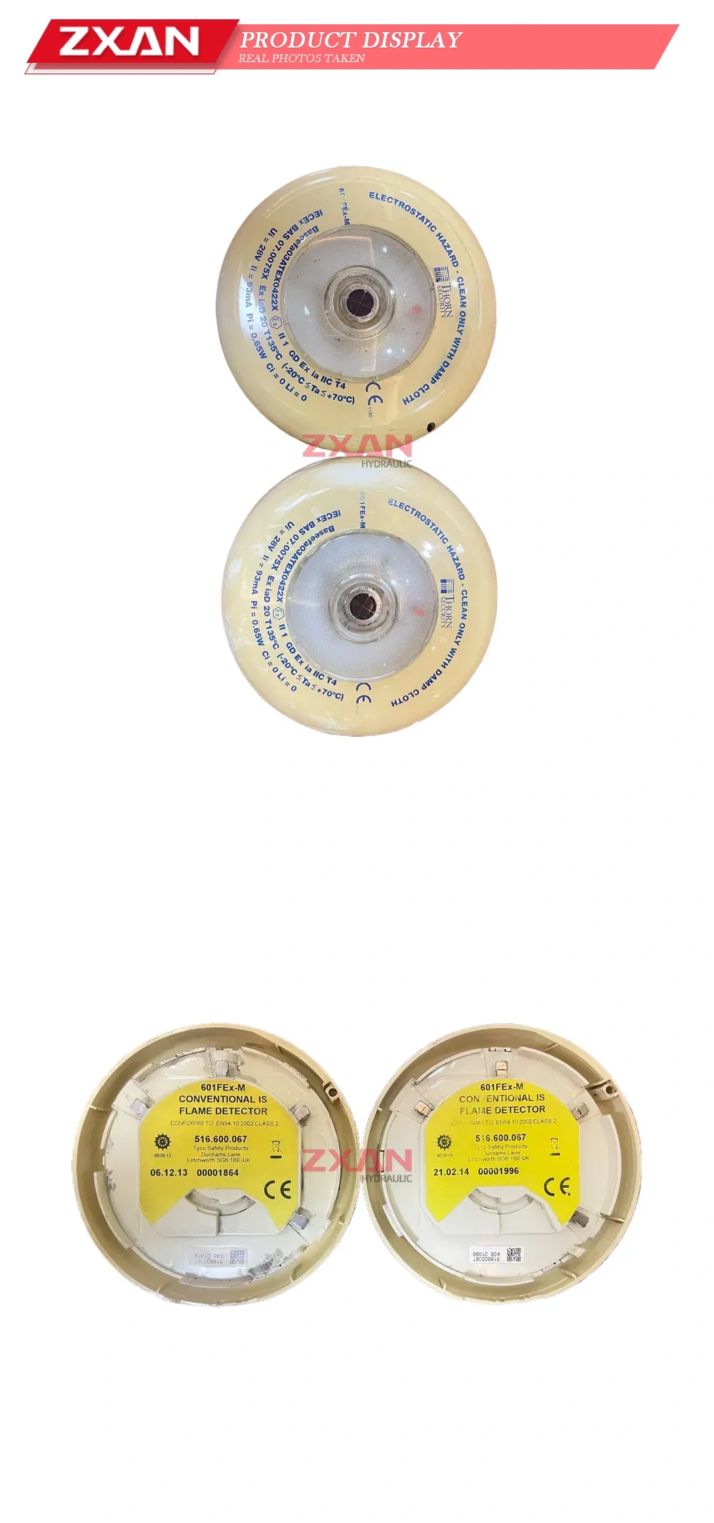 Tyco Safety Products 601FEx-M Conventional IS Flame Detector Description