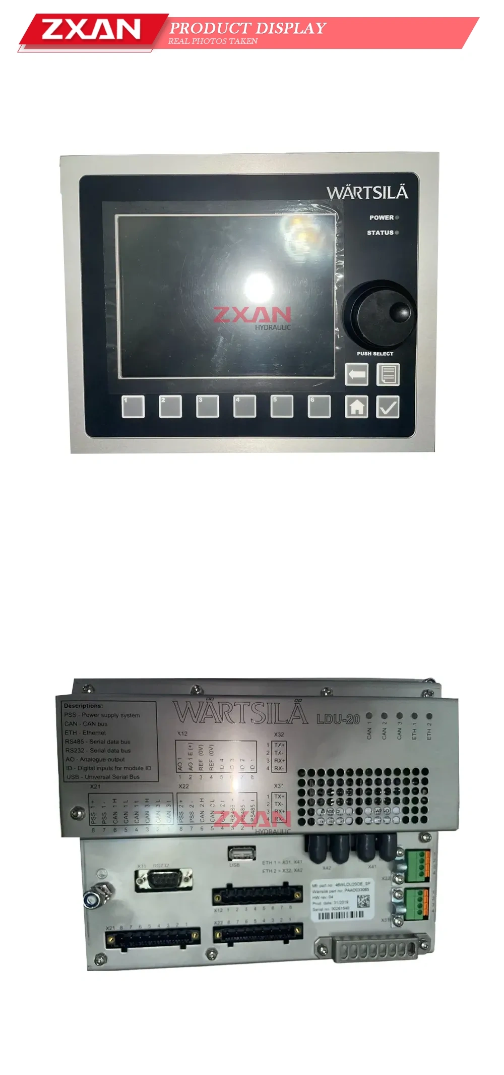 Wärtsilä LDU-20 Local Display Unit Description