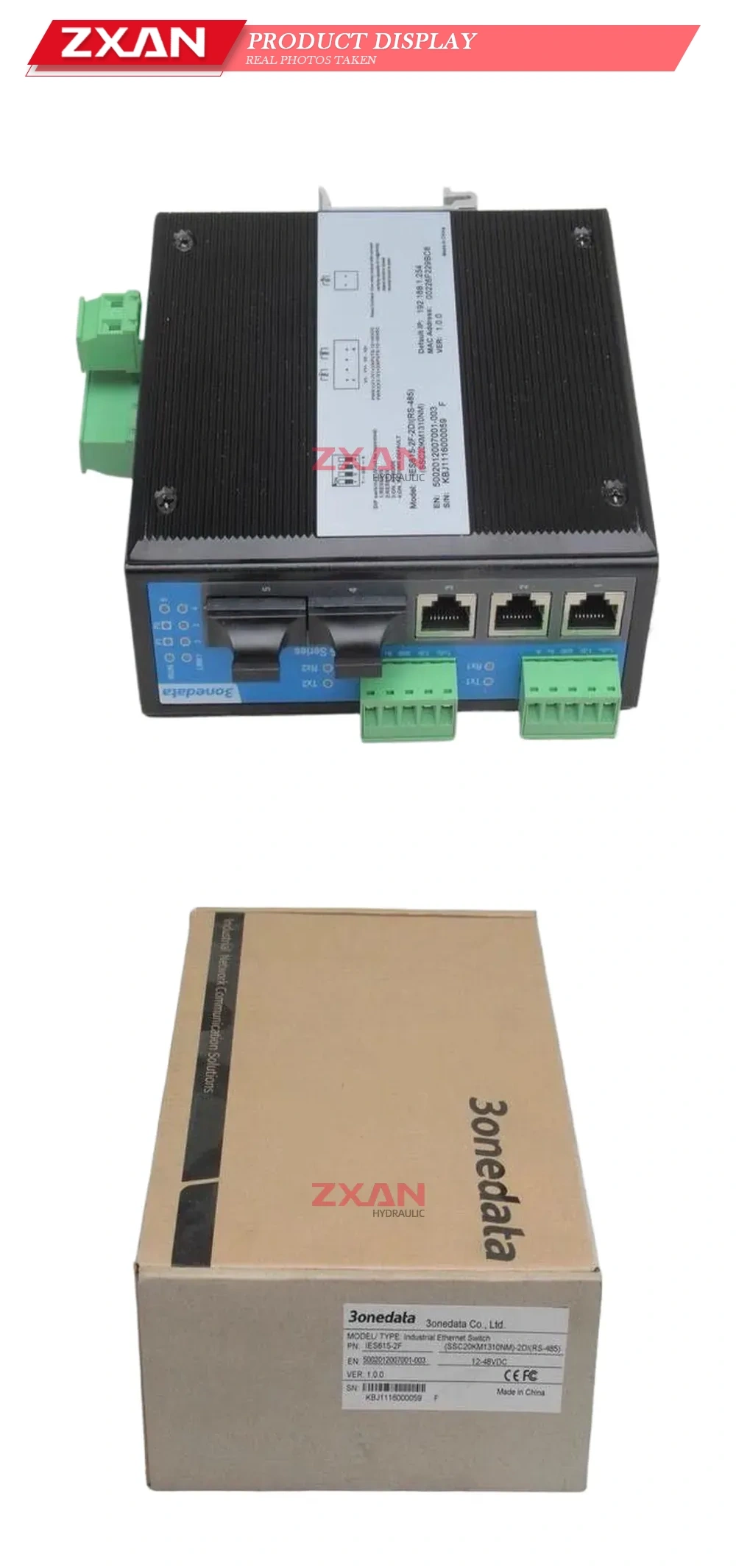 3onedata IES615-2F-2DI Industrial Ethernet Switch Description