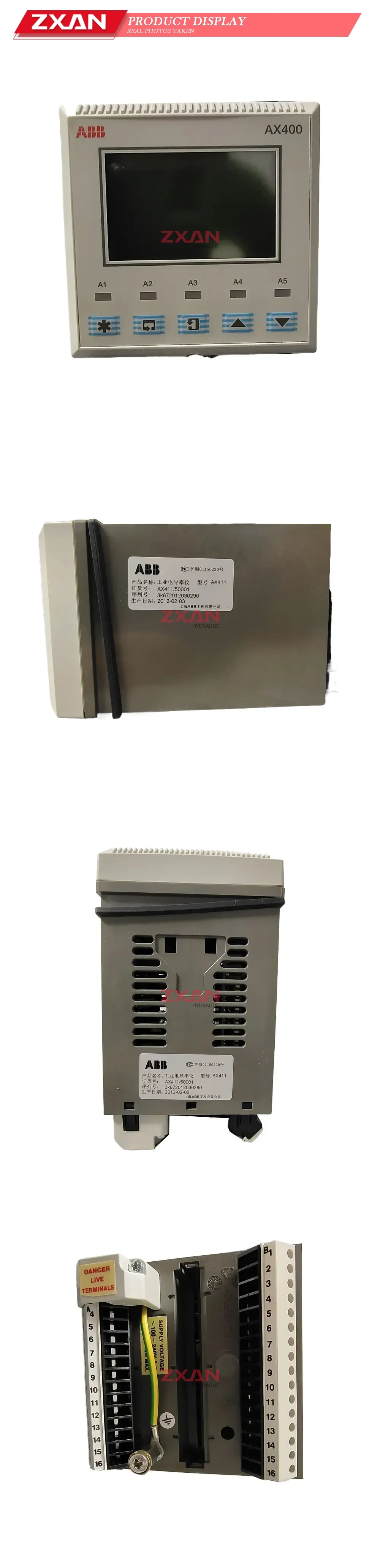 ABB AX411 Industrial Conductivity Analyzer Description