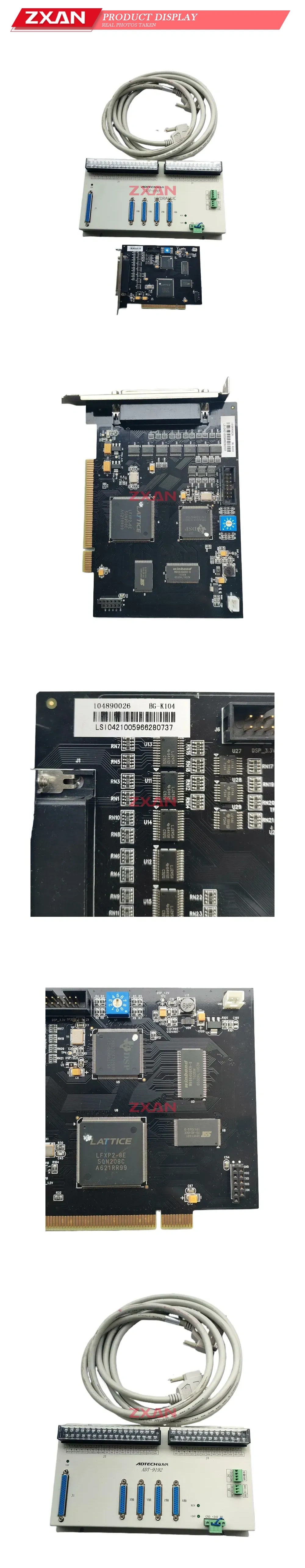 ADTECH ADT-9192 4-Axis Motion Control Card System Description