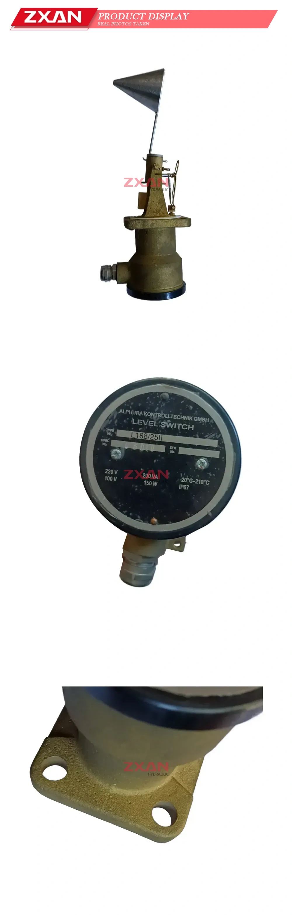 ALPHURA KONTROLLTECHNIK GMBH L188/25II Level Switch Description