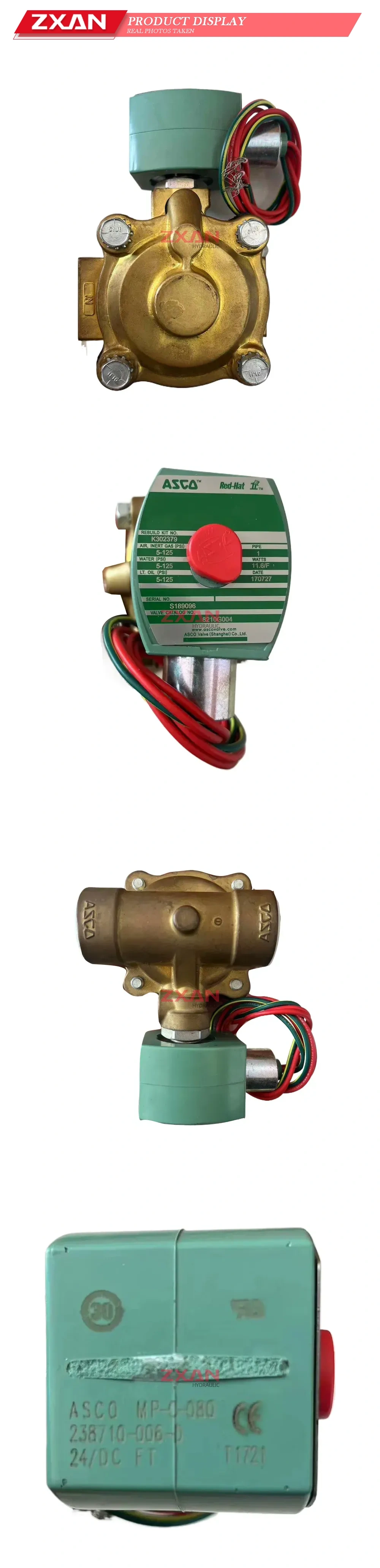 ASCO 8210G004 Solenoid Valve Description