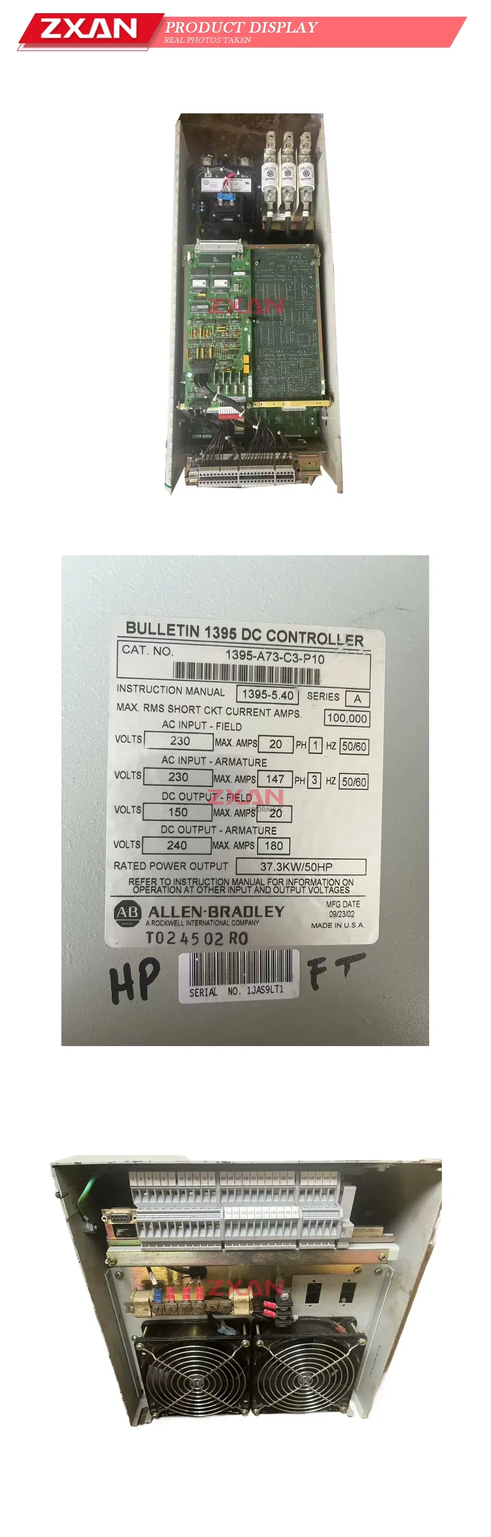 Allen-Bradley 1395-A73-C3-P10 DC Controller Description