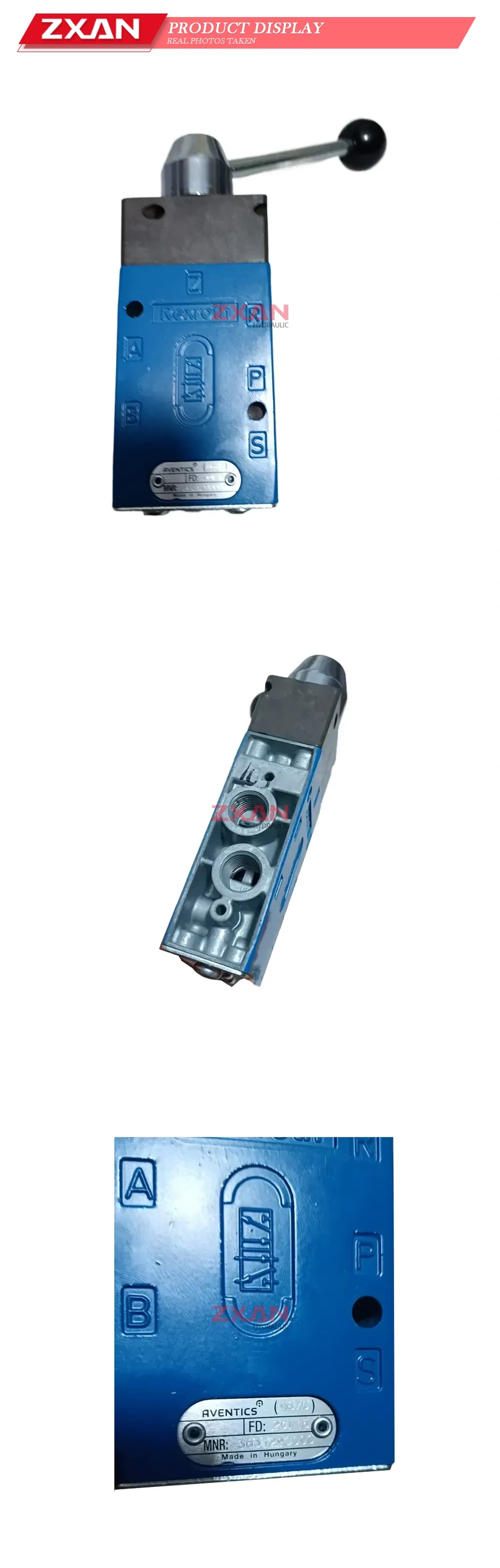Aventics (Rexroth) 363 029 000 2 Manual Directional Control Valve Description