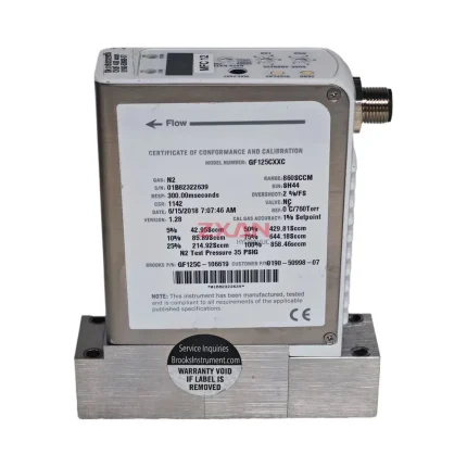 BROOKS INSTRUMENT GF125CXXC Thermal Mass Flow Controller