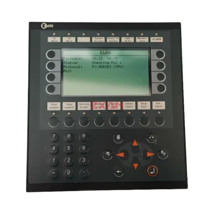 Beijer Electronics E600 Industrial Control Panel