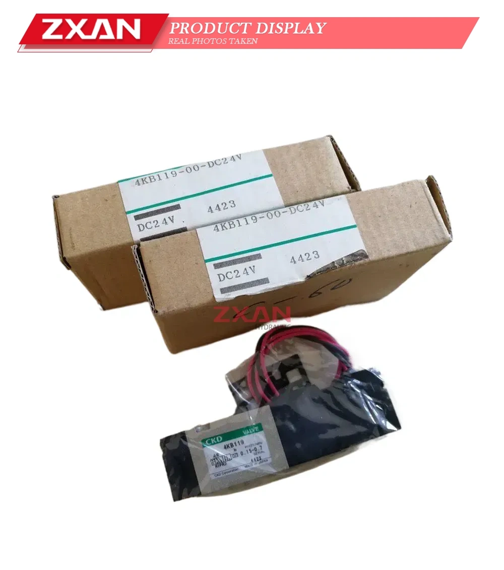 CKD 4KB119-00-DC24V Solenoid Valve Description