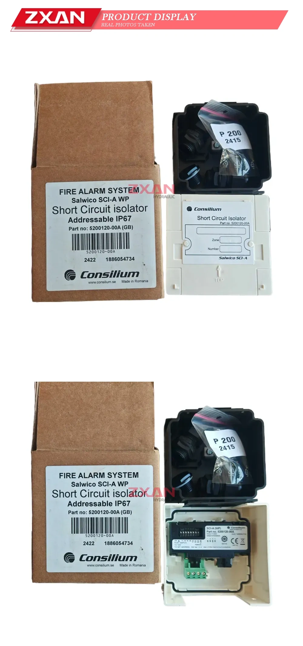 Consilium 5200120-00A Short Circuit Isolator Description