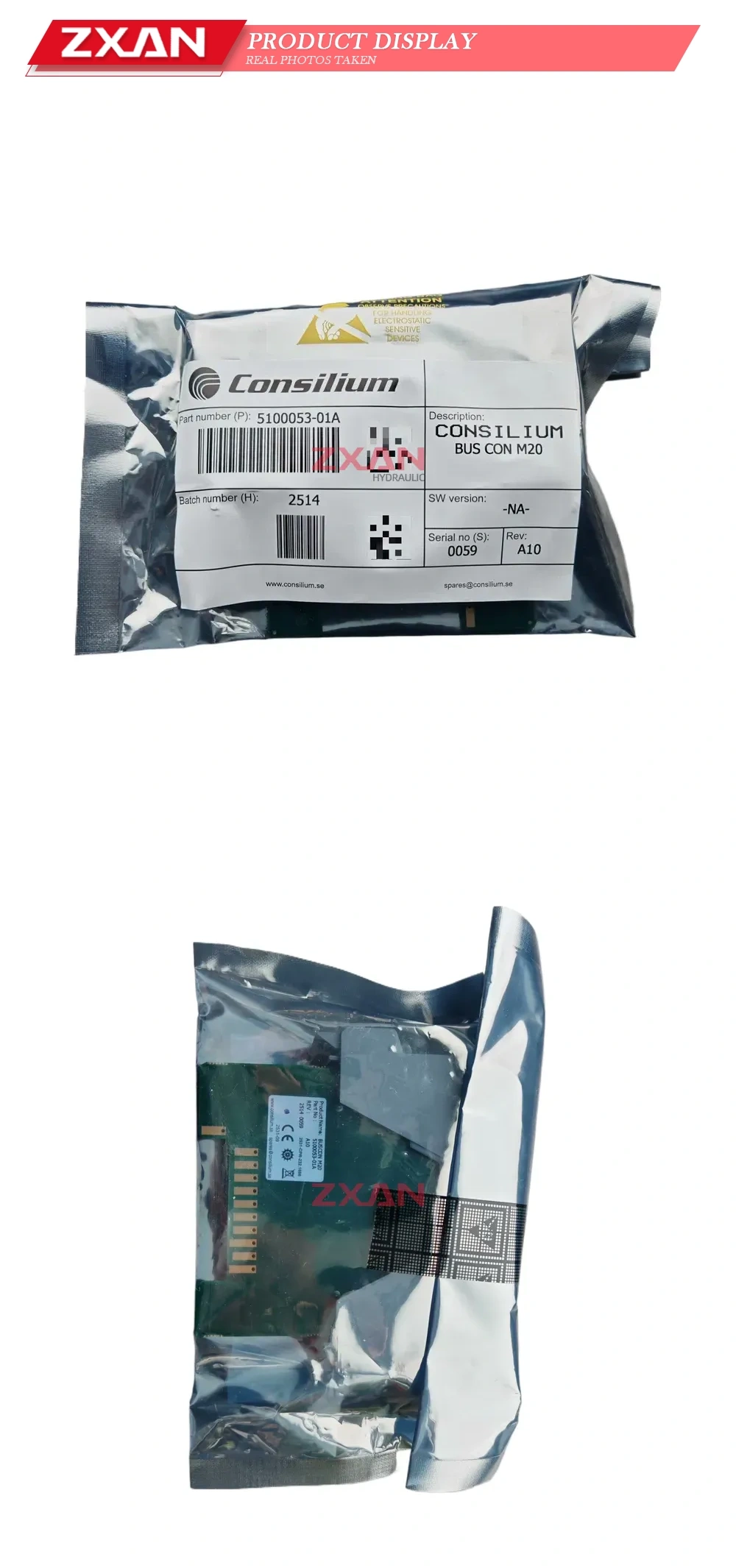 Consilium BUS CON M20 Electronic Bus Connector Module Description