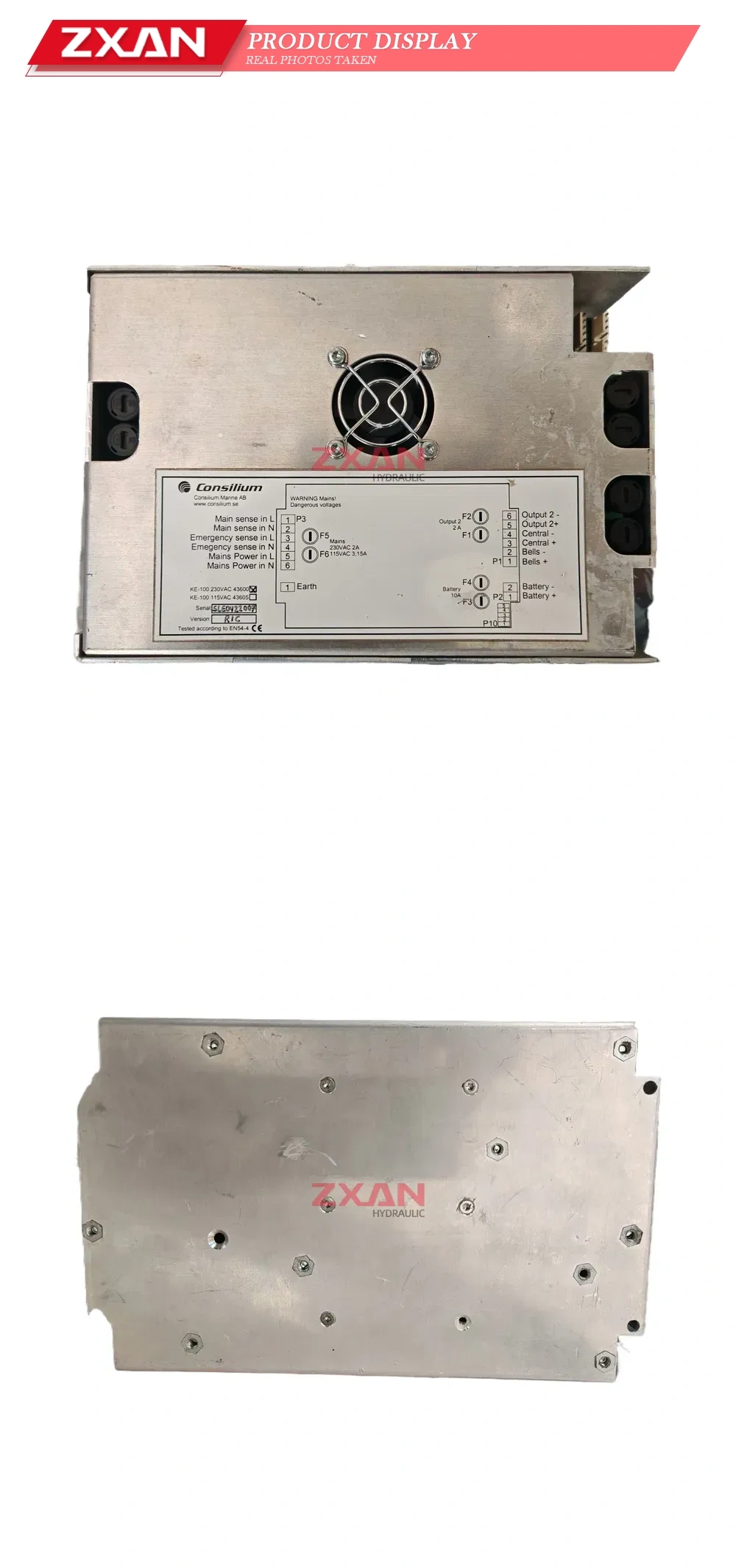 Consilium KE-100 Industrial Power Supply Module Description