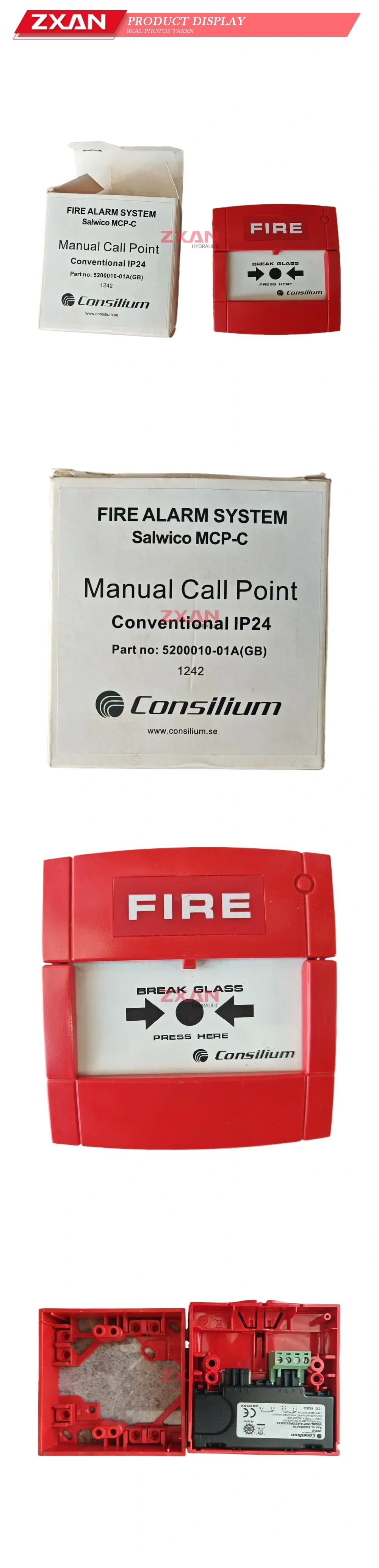 Consilium Salwico MCP-C Manual Call Point Description