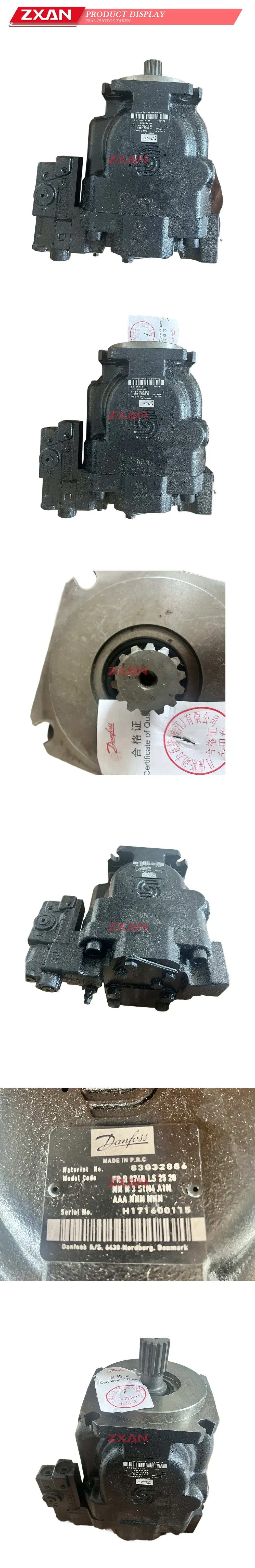 Danfoss FR R 074B LS 25 20 Axial Piston Hydraulic Pump Description