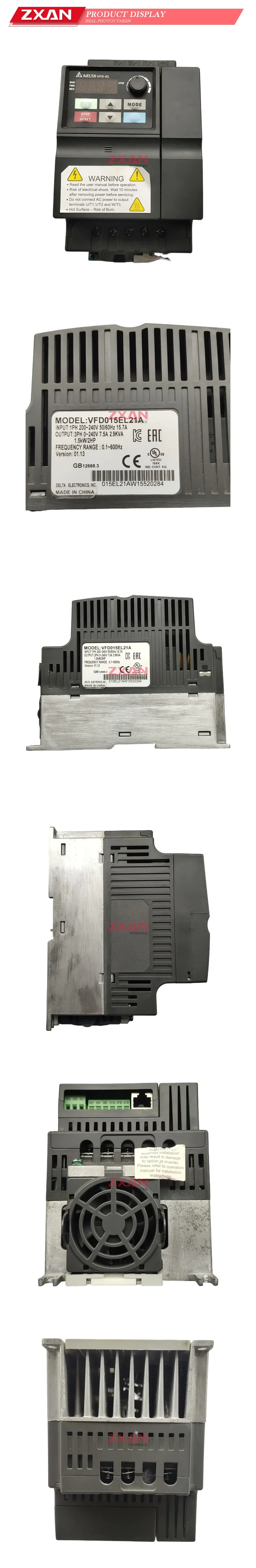 Delta VFD015EL21A Variable Frequency Drive (VFD) Description
