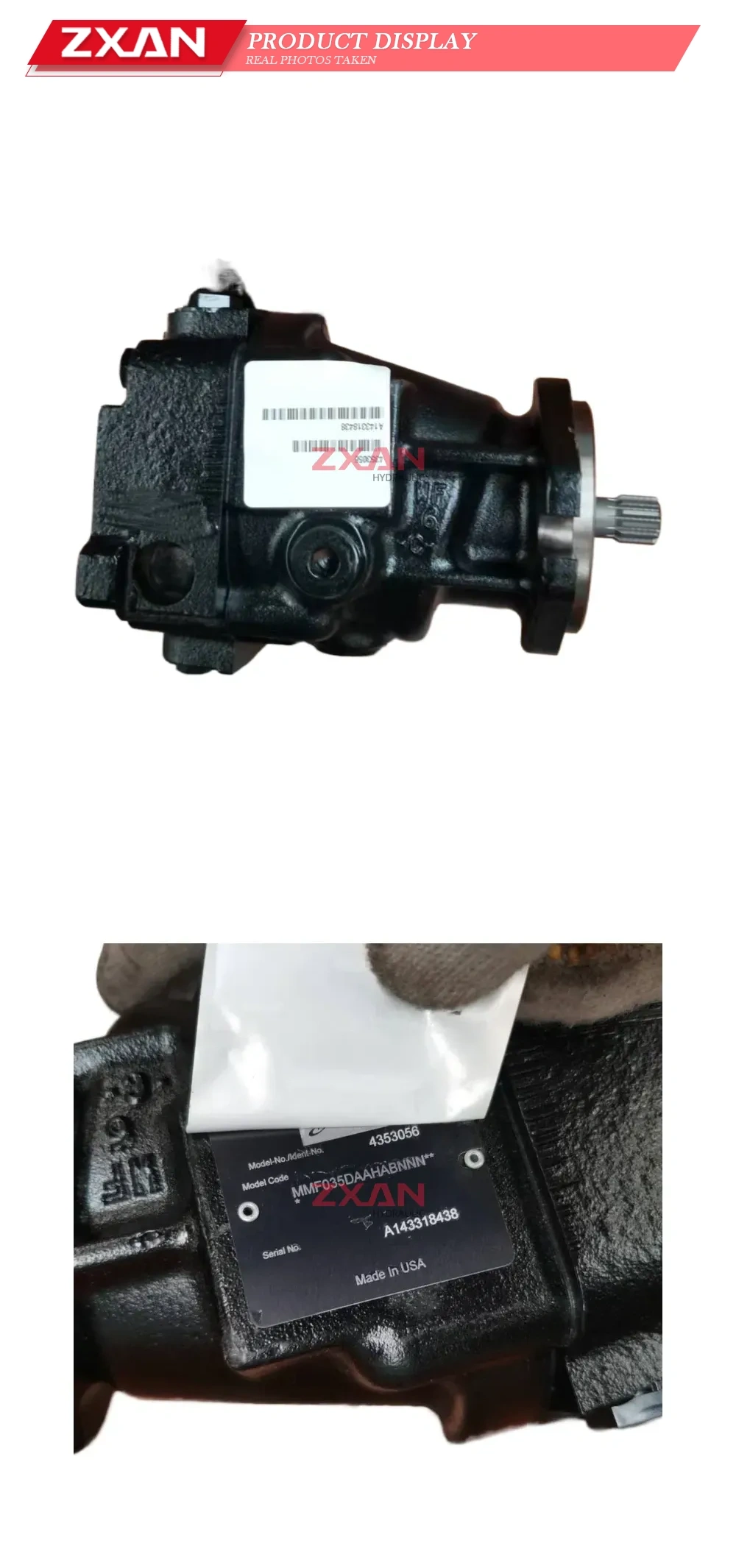 Eaton MMF035DAAHABNNN Hydraulic Motor Description