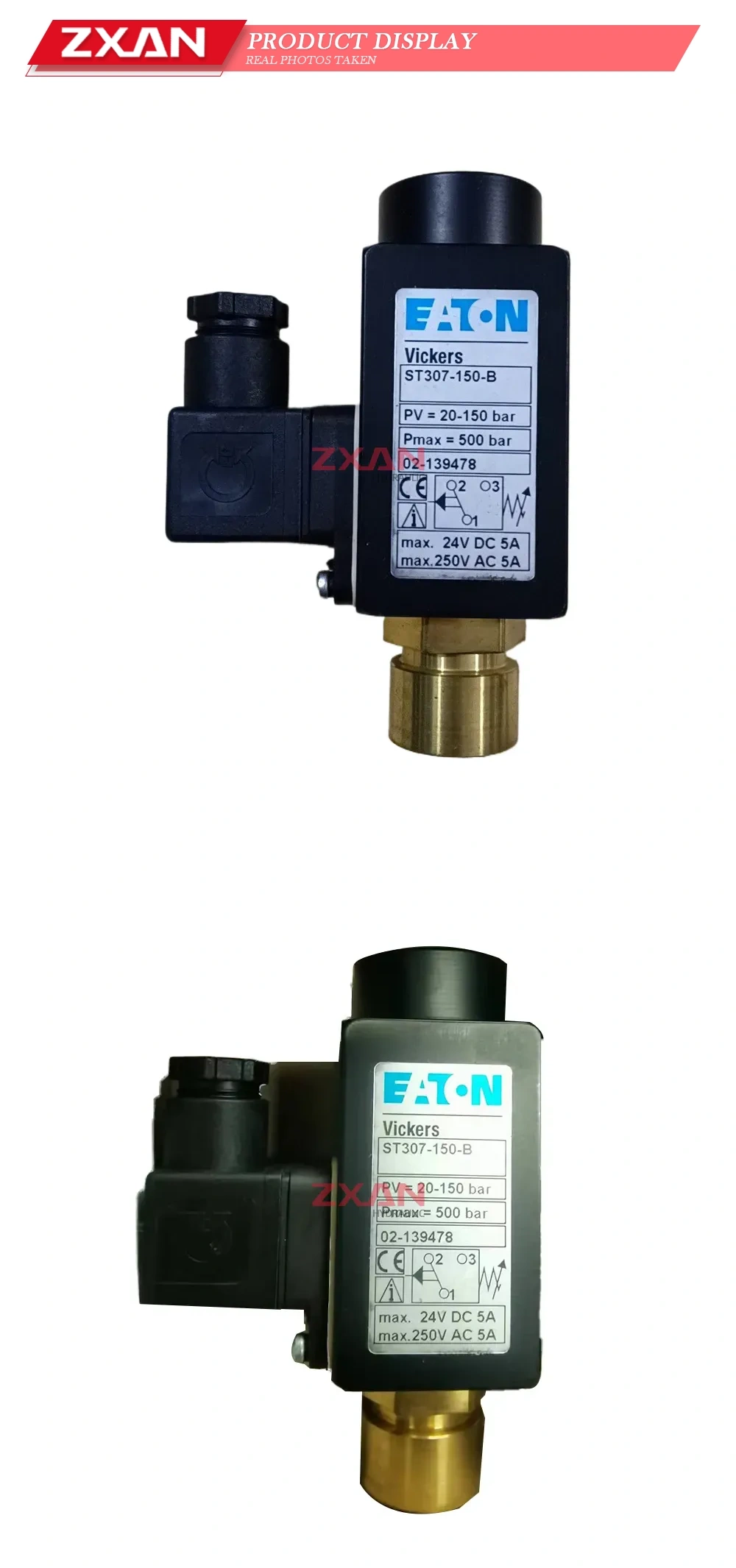 Eaton Vickers ST307-150-B Hydraulic Pressure Switch Description