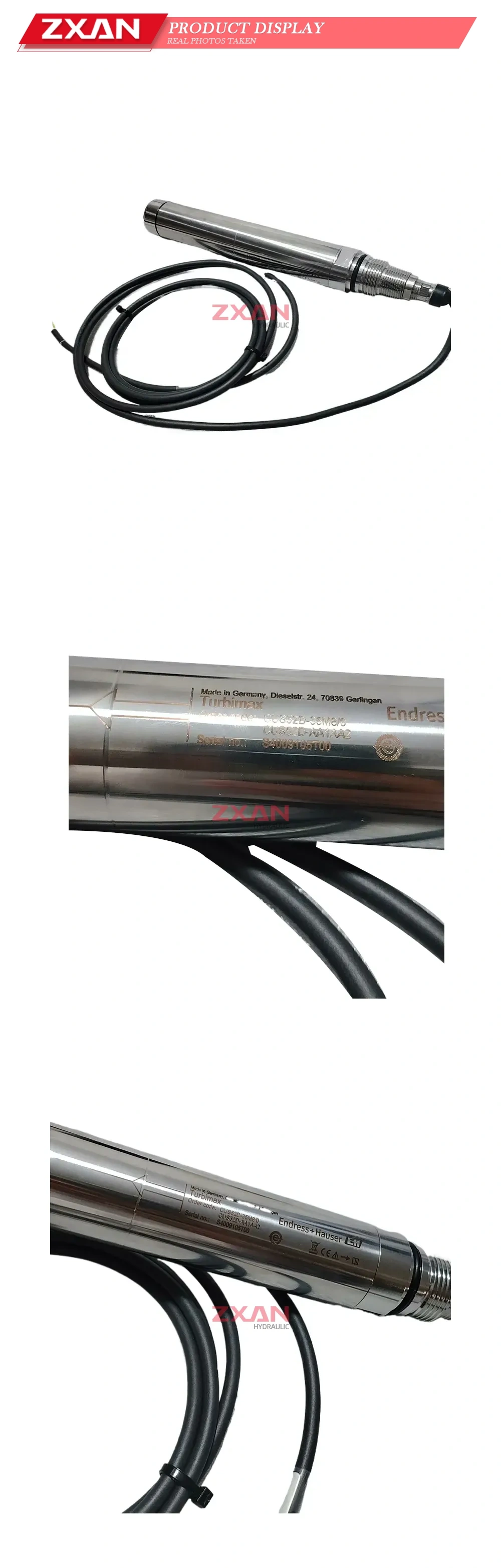 Endress+Hauser CUS52D-35M8/0 Ultrasonic Sensor Description