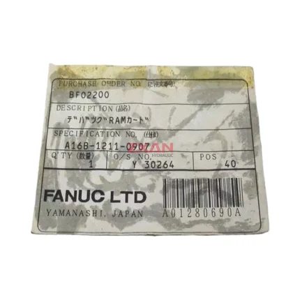 FANUC A16B-1211-0907 PMC-N RAM Card