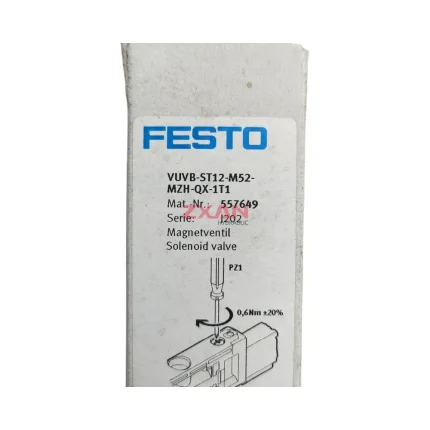 FESTO VUVB-ST12-M52-MZH-QX-1T1 Solenoid valve