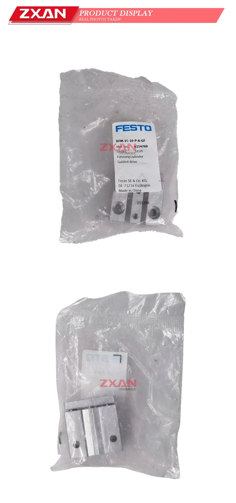 Festo DFM-10-10-P-A-GF Guided Drive Cylinder Description