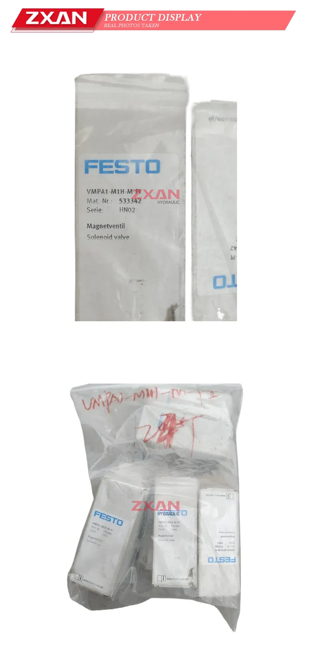 Festo VMPA1-M1H-M-PI Solenoid Valve Description