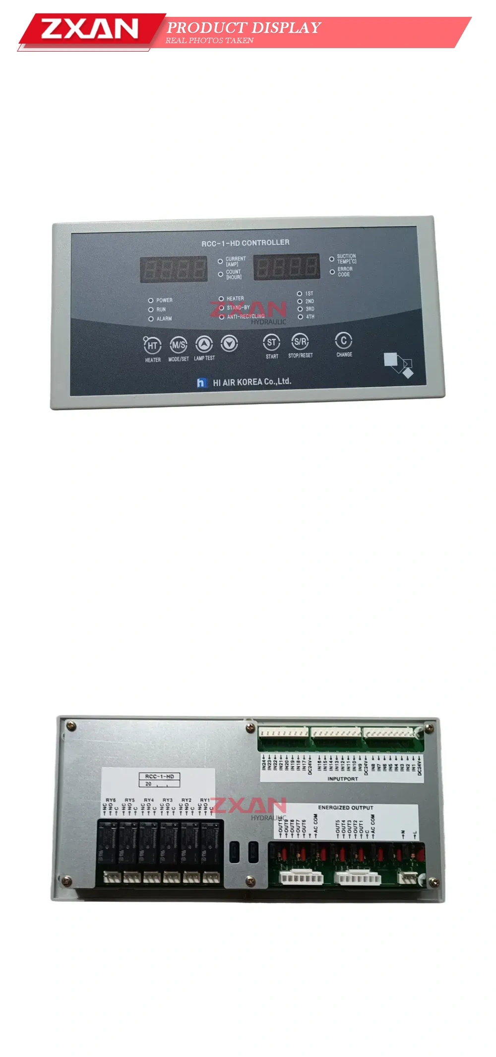 HI AIR KOREA RCC-1-HD Digital Controller Panel Description