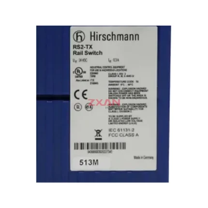 Hirschmann RS2-TX Industrial Rail Switch