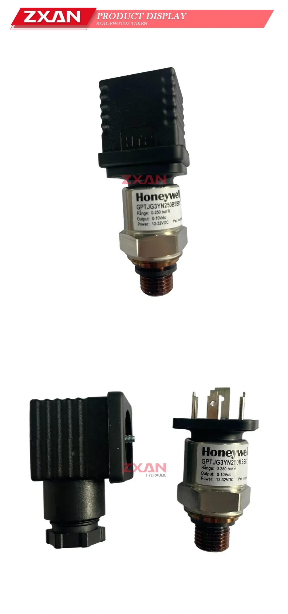 Honeywell GPTJG3YN250BSBFX Pressure Transducer Description