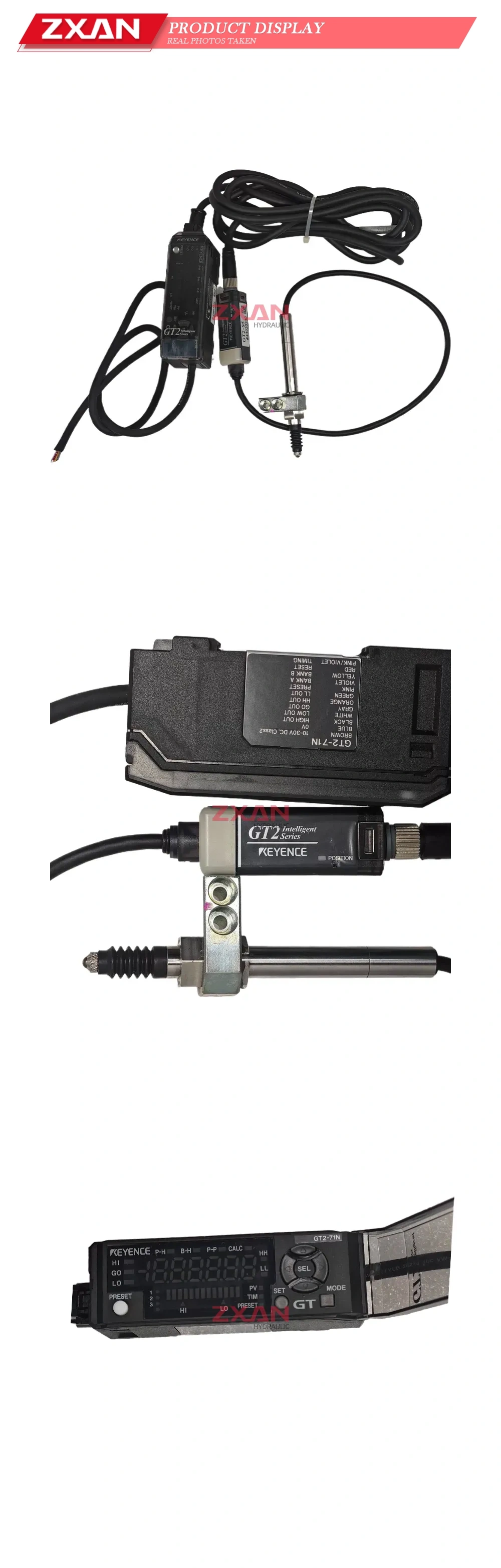 KEYENCE GT2-71N / GT2-S5 Digital Contact Sensor Description