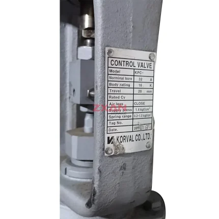KORIVAL KPC- / KCR-OP Pneumatic Control Valve