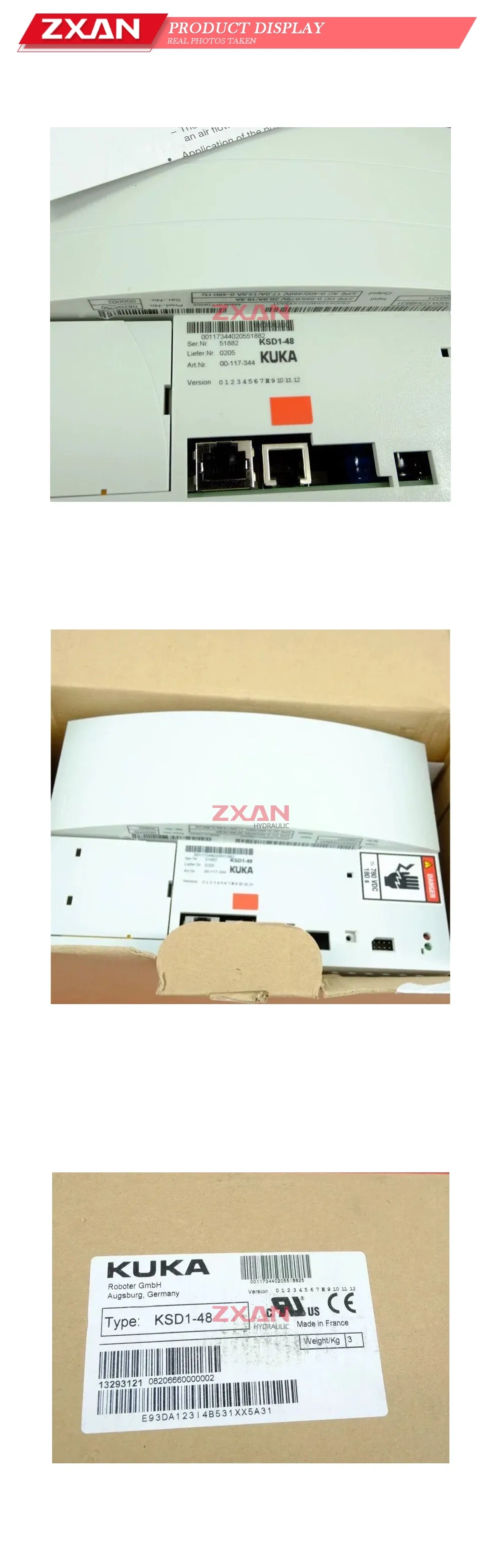KUKA KSD1-48 Servo Drive Description