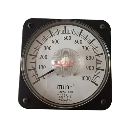 KYOWA KEIKI KWA-110 Analog Tachometer Panel Meter