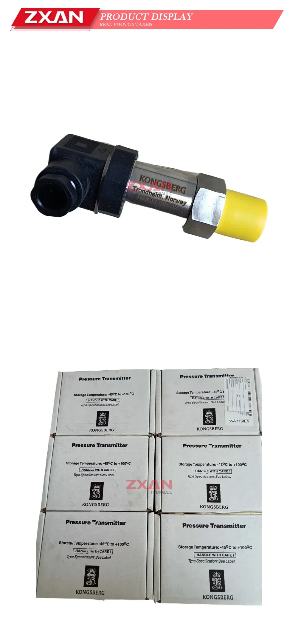 Kongsberg OT300G2G6V Pressure Transmitter Description