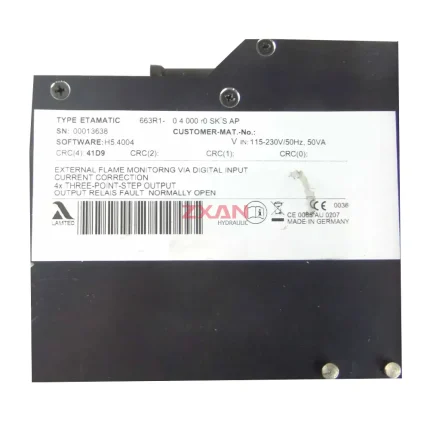 Lamtec 663R1-04000r0SK'SAP Etamatic Burner Control Unit